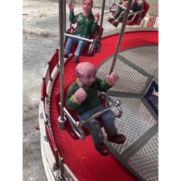 House of Lloyd Christmas Santa on horse Rocking music box Fox Bun Tally Ho Ho Ho - Picture 2 of 13